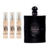 3 Pack Travel Size Sprays Yves Saint Laurent Black Opium Eau De Parfum