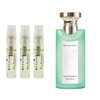 3 Pack Travel Size Sprays Bvlgari Eau Parfumée Au Thé Vert Eau De Cologne