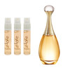 3 Pack Travel Size Sprays Christian Dior J'adore Eau De Parfum