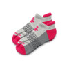 Bombas Ankle Socks Fuchsia Grey (2 Pairs)