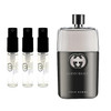 Gucci Guilty Eau De Toilette - 3 Pack of 2ml