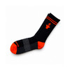 Bombas Calf Socks Medium (Orange/Black) (1 Pair)