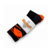 Bombas Calf Socks Medium (Orange/Black)