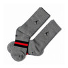 NIKE Air Jordan Legacy Crew DRI-FIT 2-Pack Socks Large (Grey)