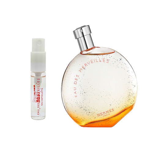 Single Travel Size Spray Hermès Eau Des Merveilles Eau De Toilette
