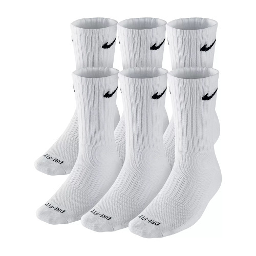 Nike Dri-FIT 6-Pack Everyday Plus Training Crew Socks