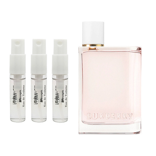 Burberry Her Blossom Eau De Toilette - 3 Pack of 1.5ml