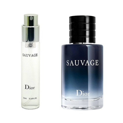 Christian Dior Sauvage Eau De Toilette - 10ml Travel Spray
