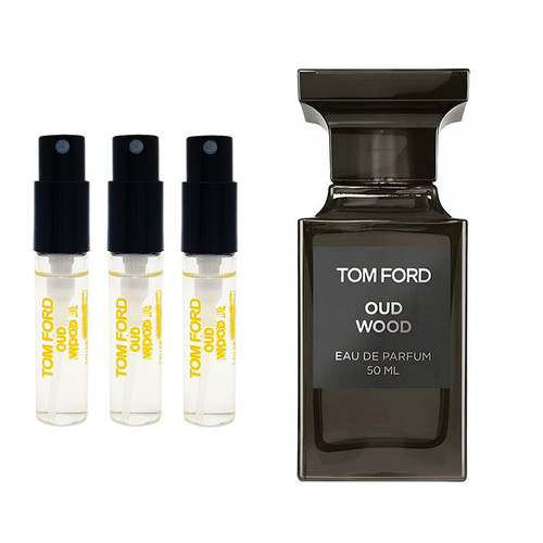 Tom Ford Oud Wood Eau De Parfum - 3 Pack of 1.5ml