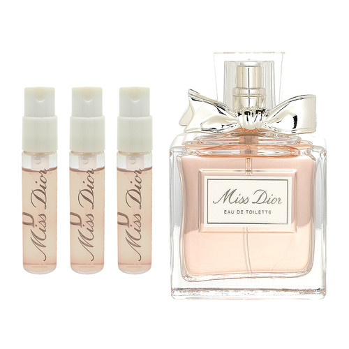 Christian Dior Miss Dior Eau De Toilette - 3 Pack of 2ml