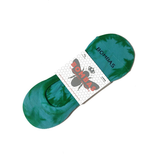 Bombas Lightweight No-Show Socks Large (Emerald Green)