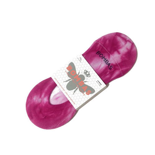 Bombas Lightweight No-Show Socks Large (Fushsia) (1 Pair)