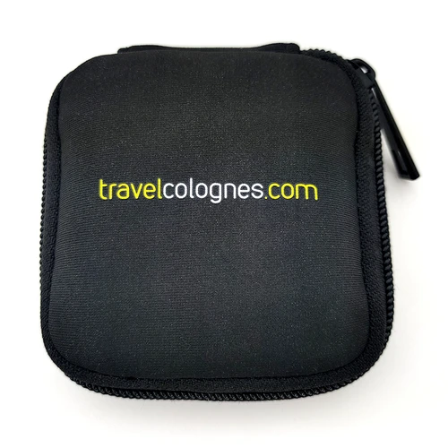 Travel Colognes Compact Neoprene 6 Fragrance Vial Travel Pouch