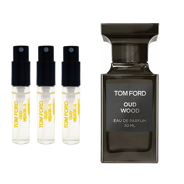 3 Pack Travel Size Sprays Tom Ford Oud Wood Eau De Parfum