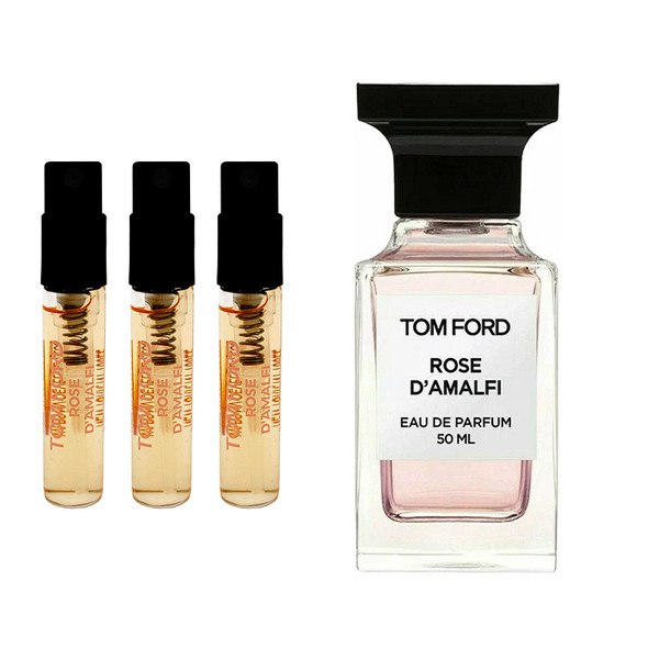 2 Pack Travel Size Sprays Tom Ford Rose D'Amalfi Eau De Parfum