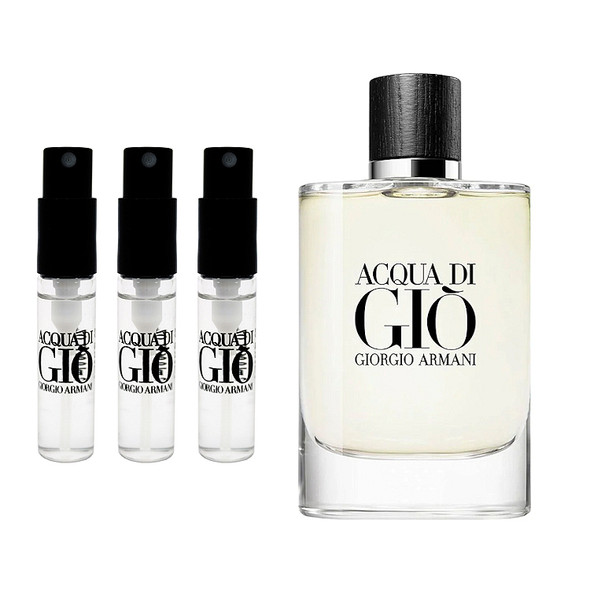 3 Pack Travel Size Sprays Giorgio Armani Acqua Di Gio Eau De Toilette
