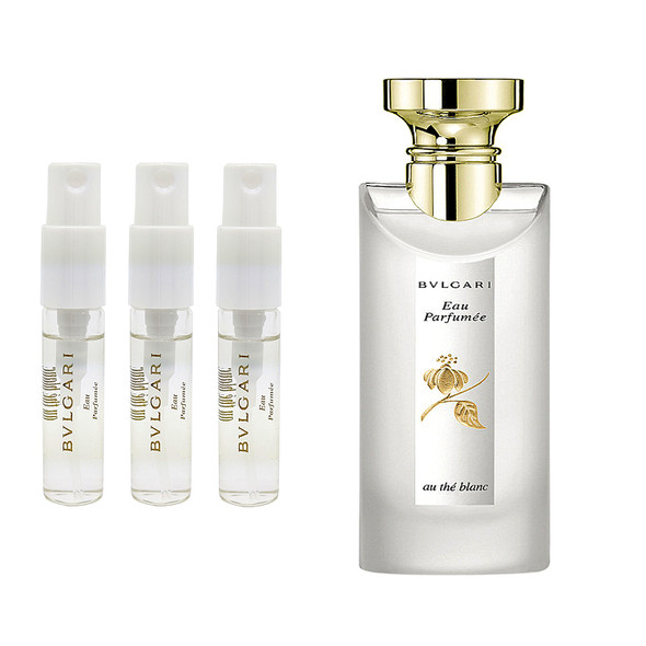 3 Pack Travel Size Sprays Bvlgari Eau Parfumée Thé Blanc Eau De Toilette