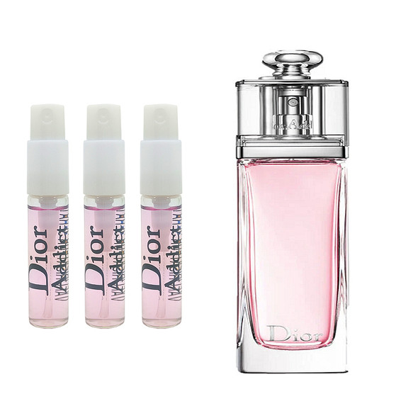3 Pack Travel Size Sprays Christian Dior Addict Eau De Toilette