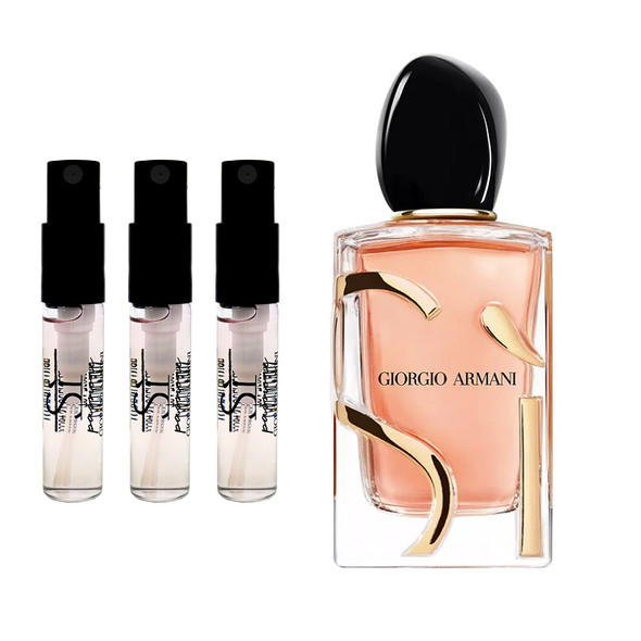 3 Pack Travel Size Sprays Giorgio Armani Sì Eau De Parfum