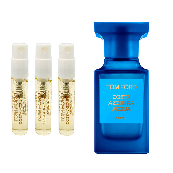 3 Pack Travel Size Sprays Tom Ford Costa Azzurra Acqua Eau De Toilette