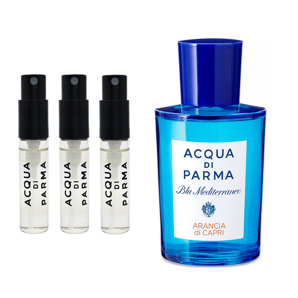 3 Pack Travel Size Sprays Acqua Di Parma Blu Mediterraneo Eau De Toilette