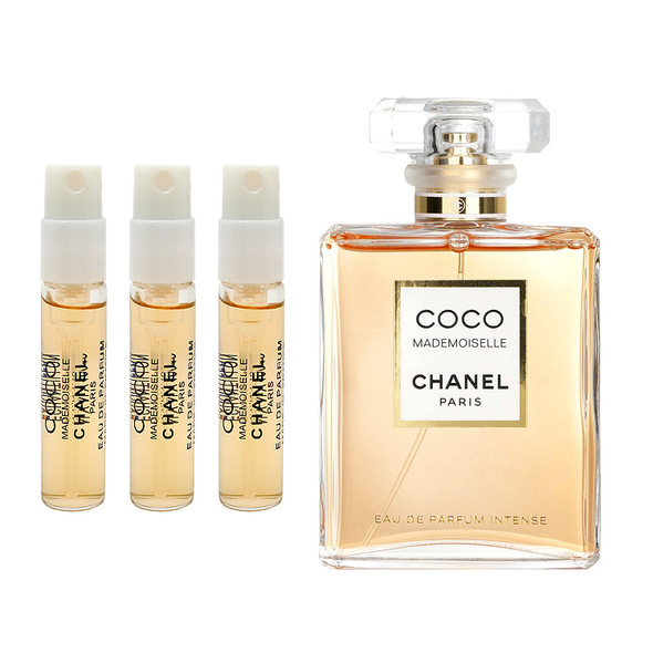 3 Pack Travel Size Sprays Chanel Coco Mademoiselle Eau De Parfum Intense