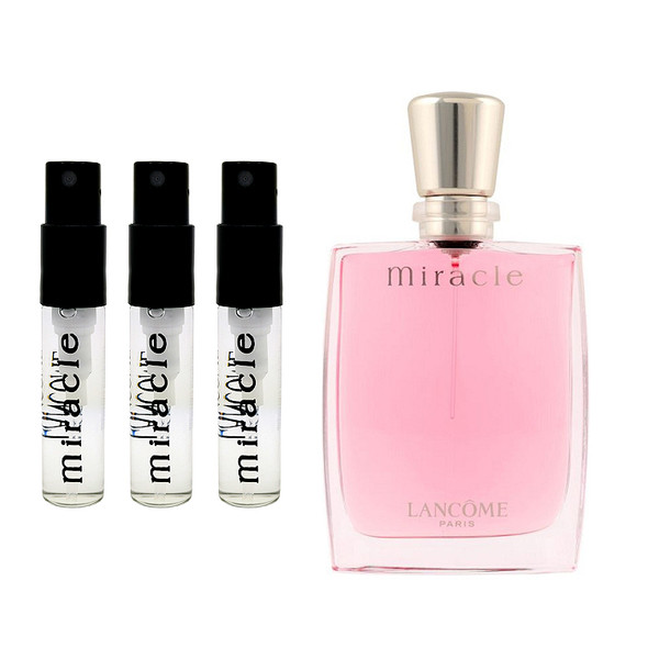 3 Pack Travel Size Sprays Lancôme Miracle Eau De Parfum