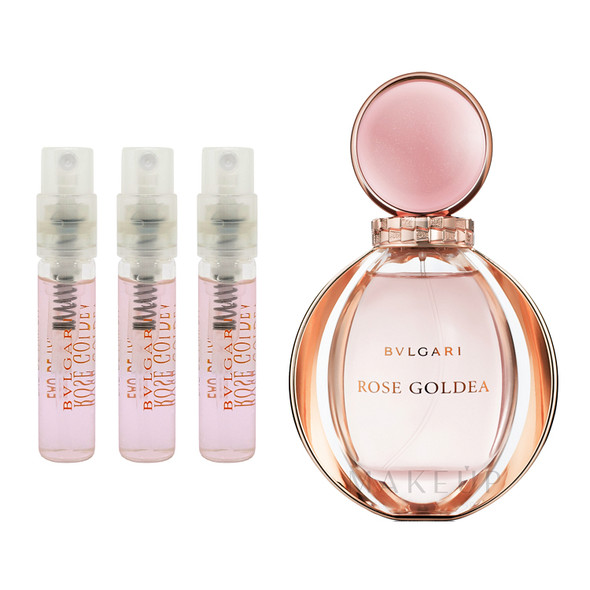 3 Pack Travel Size Sprays Bvlgari Rose Goldea The Essence Of The Jeweller Eau De Parfum