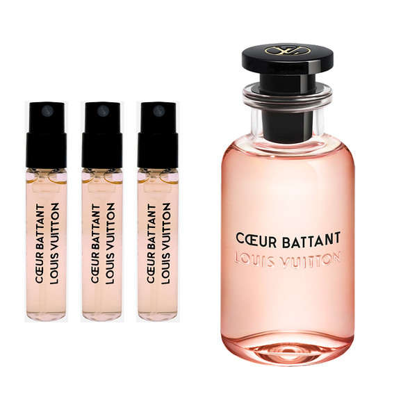3 Pack Travel Size Sprays Louis Vuitton Cœur Battant Eau De Parfum