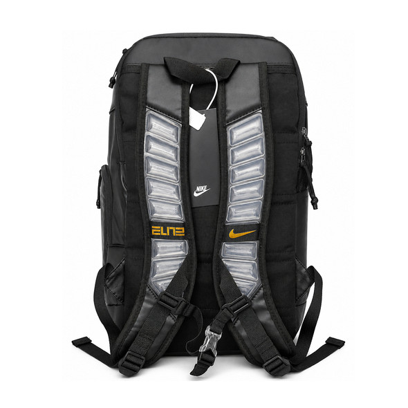 Nike Hoops Elite Backpack 32L – All Black / Gold Logo