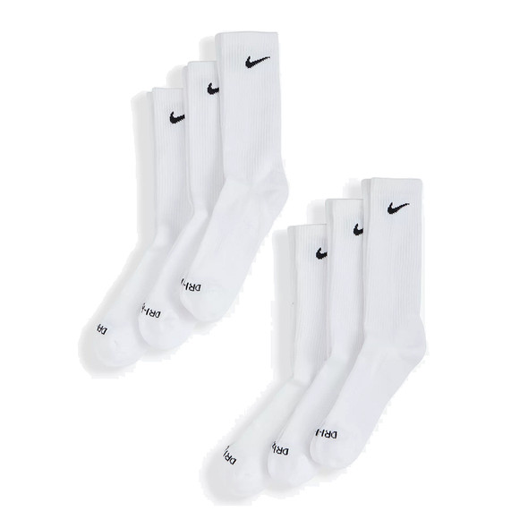 Nike Dri-FIT 6-Pack Everyday Plus Training Crew Socks