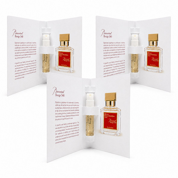 Maison Francis Kurkdjian Baccarat 540 Eau De Parfum - 3 Pack Of 2ml