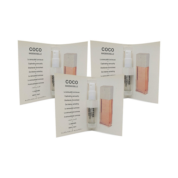 Chanel Coco Mademoiselle Eau De Toilette - 3 Pack of 2ml