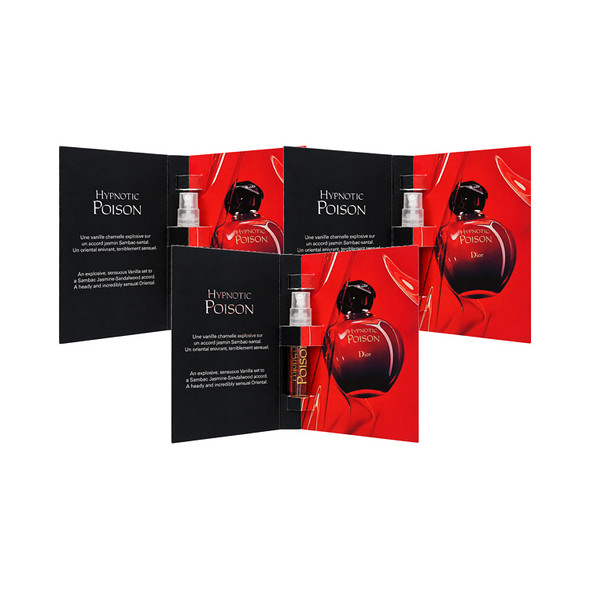 Christian Dior Hypnotic Poison Eau De Toilette - 3 Pack of 2ml