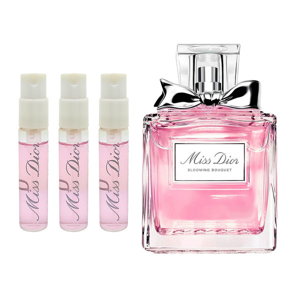 Christian Dior Miss Dior Blooming Bouquet Eau De Toilette - 3 Pack of 2ml