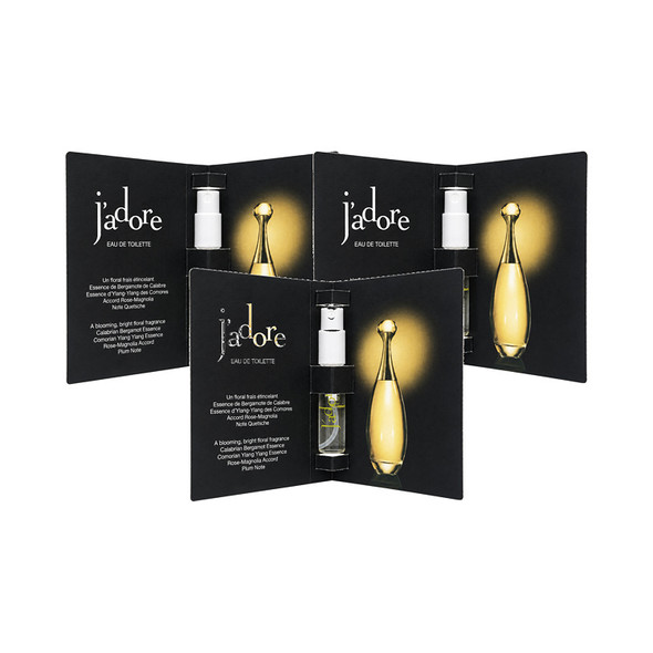 Christian Dior J'adore Eau De Toilette - 3 Pack of 2ml