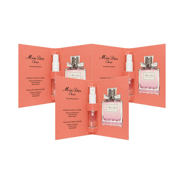 Christian Dior Miss Dior Cherie Blooming Bouquet Eau De Toilette - 3 Pack of 2ml