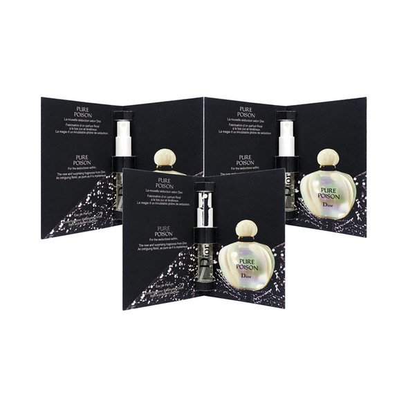Christian Dior Pure Poison Eau De Toilette - 3 Pack of 2ml