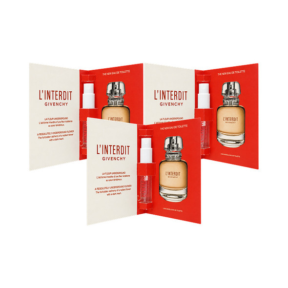 Givenchy L'Interdit Eau De Toilette - 3 Pack of 2ml