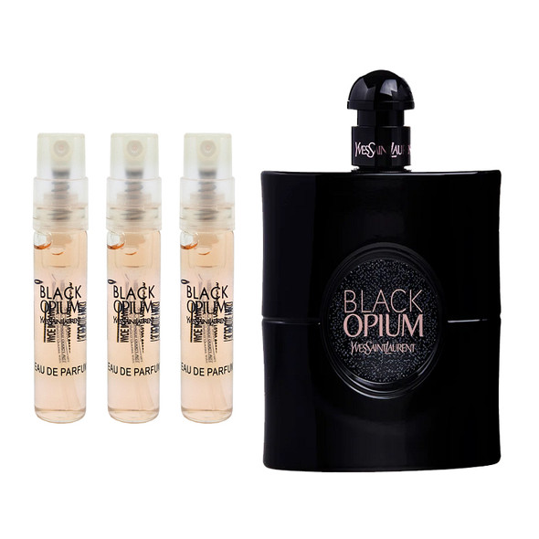 Yves Saint Laurent Black Opium Eau De Parfum - 3 Pack of 2ml