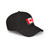 CANADA IS FOREVER OURS  WITH FLAG - Black Baseball Cap - True North Collection
