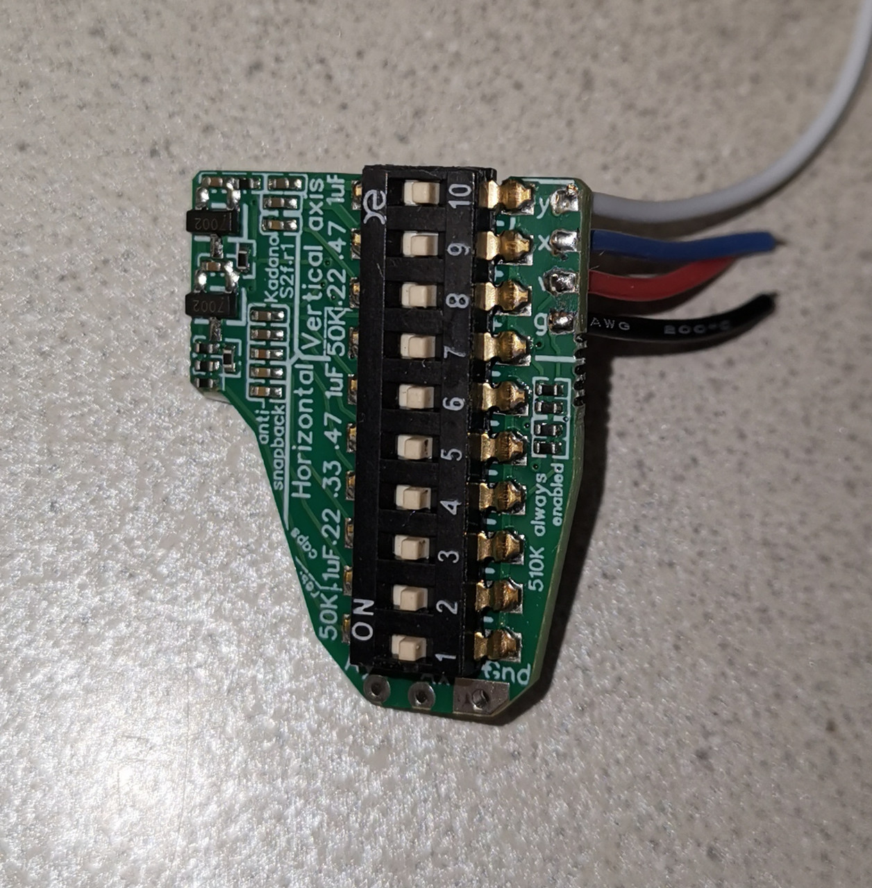 Kadano GCC anti-snapback + heartbeat module, no-reset with 10