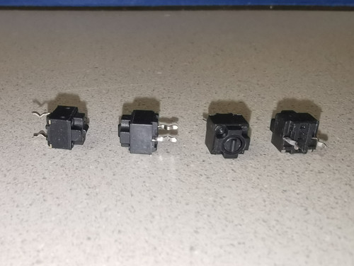 C-Pad microswitches: Panasonic EVQP0E07K C-Pad microswitches: Panasonic EVQP0E07K