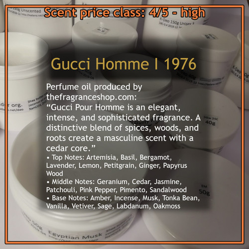 K-Deo Gucci Homme I 1976 main product image