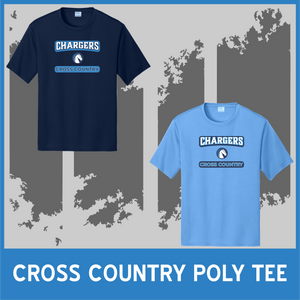 ICS Chargers CROSS COUNTRY Performance Tee ICS Chargers CROSS COUNTRY Performance Tee