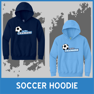 ICS Chargers SOCCER Fleece Hoodie ICS Chargers SOCCER Fleece Hoodie