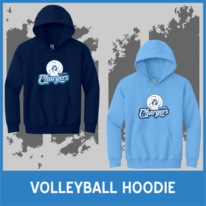 ICS Chargers VOLLEYBALL Fleece Hoodie ICS Chargers VOLLEYBALL Fleece Hoodie