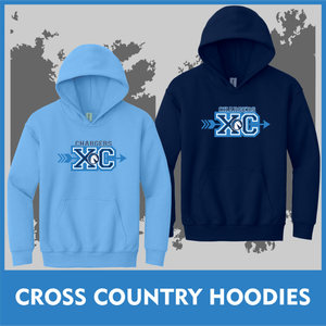 INDY WEST  Chargers CROSS COUNTRY  Fleece Hoodie
