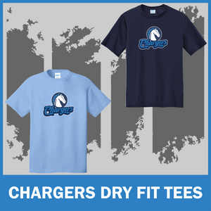 ICS Chargers Poly Performance Tee ICS Chargers Poly Performance Tee