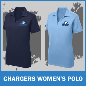 ICS Chargers WOMENS Poly Performance Polo ICS Chargers WOMENS Poly Performance Polo